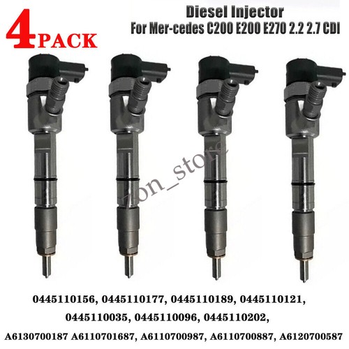 0445110072 iniettori diesel - 4x,